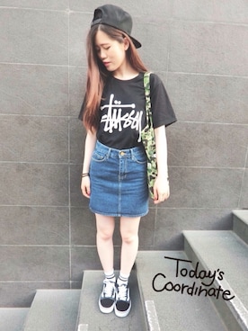 Erica_Chengさん（レディース・161cm）の春コーディネート