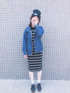 Erica_Chengさん（レディース・161cm）の春コーディネート