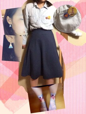 ざりさん（レディース・160cm）の春コーディネート