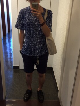 もとしさん（メンズ・172cm）の夏コーディネート