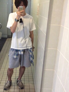 もとしさん（メンズ・172cm）の夏コーディネート