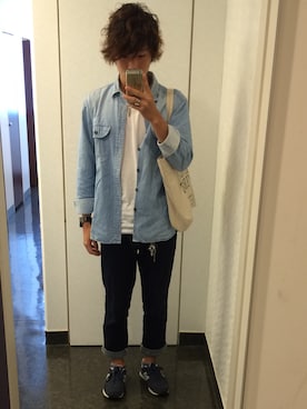 もとしさん（メンズ・172cm）の秋コーディネート