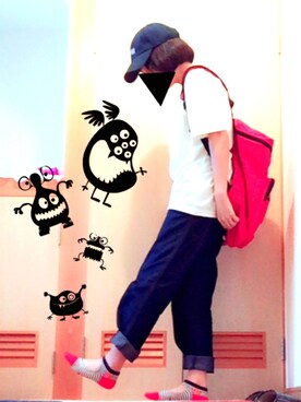 「K（陶芸）（ケイ）のアイテム」を使った、Ｒさん（レディース・154cm）の春コーディネート