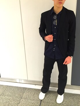 海くんさん(メンズ・173cm)の春コーディネート