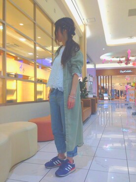 ®️ikaさん（レディース・156cm）の春コーディネート