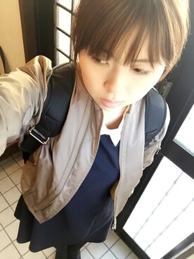 「アイテム（ブーティ）」を使った、akkanen××さん（レディース・162cm・20代）の秋コーディネート