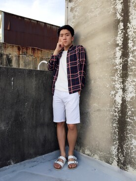 單眼皮男孩さんのコーディネート