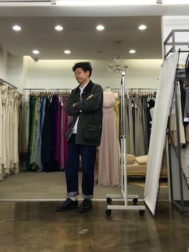 「orslow」｜「アイテム（その他アウター）」を使った、super_shinwooさん（メンズ・175cm）の春コーディネート