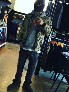 「10Deep（テンディープ）のアイテム（ジャケット/アウター）」を使った、フミさん（メンズ・168cm）の秋コーディネート