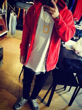「SWAGGER（スワッガー）のアイテム（アクセサリー）」を使った、フミさん（メンズ・168cm）の春コーディネート