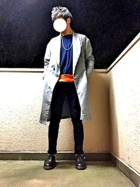 「HARE（ハレ）のアイテム（その他アウター）」を使った、Sato Yukiさん（メンズ・174cm）の春コーディネート