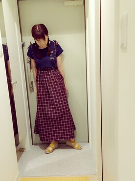 ま。さん(レディース・158cm)の夏コーディネート