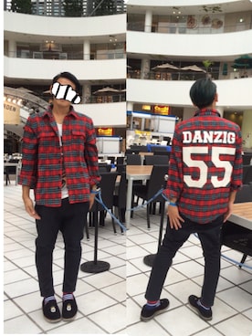 「タータンチェック」｜石井bright oneさん（メンズ・170cm）の秋コーディネート