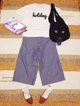 もりさん（レディース・156cm）の夏コーディネート