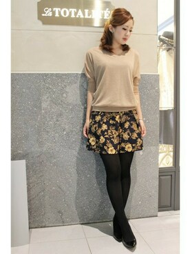 La TOTALITE Yuurakutyouさん（レディース・164cm）の秋コーディネート