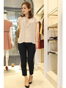 La TOTALITE Yuurakutyouさん（レディース・164cm）の秋コーディネート