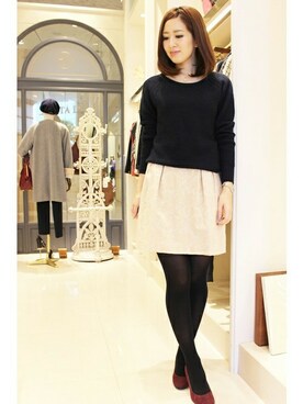 La TOTALITE Yuurakutyouさん（レディース・164cm）の秋コーディネート