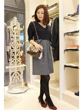 La TOTALITE Yuurakutyouさん(レディース・164cm)の冬コーディネート