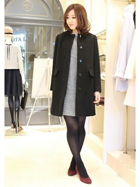 La TOTALITE Yuurakutyouさん（レディース・164cm）の冬コーディネート