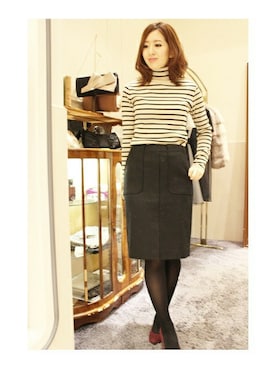 La TOTALITE Yuurakutyouさん（レディース・163cm）の冬コーディネート