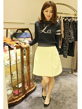 La TOTALITE Yuurakutyouさん（レディース・163cm）の春コーディネート