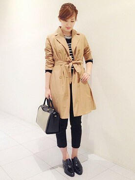 La TOTALITE Yuurakutyouさん（レディース・163cm）の秋コーディネート