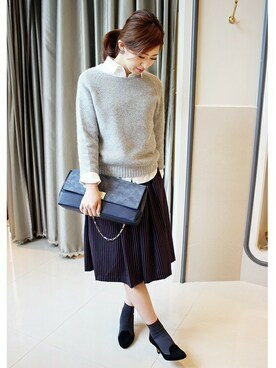 La TOTALITE Yuurakutyouさん（レディース・163cm）の秋コーディネート