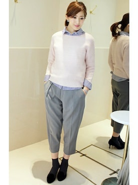 La TOTALITE Yuurakutyouさん（レディース・163cm）の秋コーディネート