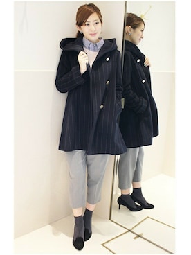 La TOTALITE Yuurakutyouさん（レディース・163cm）の秋コーディネート