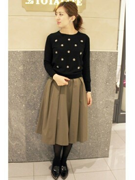 La TOTALITE Yuurakutyouさん（レディース・163cm）の秋コーディネート