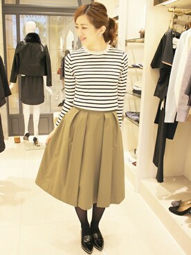 La TOTALITE Yuurakutyouさん（レディース・163cm）の秋コーディネート