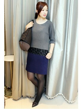 La TOTALITE Yuurakutyouさん（レディース・163cm）の秋コーディネート