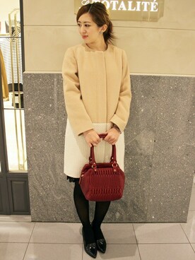 La TOTALITE Yuurakutyouさん（レディース・163cm）の秋コーディネート