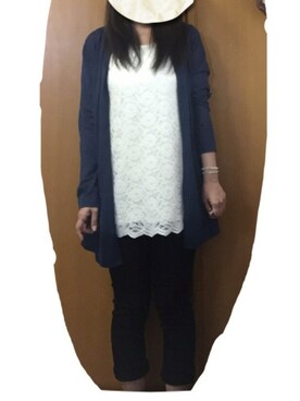 「Te chichi（テチチ）のアイテム（チュニック）」を使った、pinkykittyさん（レディース・163cm）の夏コーディネート