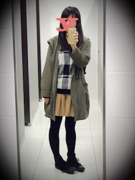 「実はリュック背負ってます」｜ゆっここ**さん（レディース・157cm）の春コーディネート