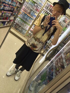 「スカート男子」｜吉田 桂さん（メンズ・183cm・10代）の夏コーディネート