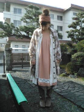 「LEPSIM（レプシィム）のアイテム」を使った、mocoさん（メンズ・167cm）の冬コーディネート