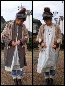 mocoさん(レディース・167cm)の冬コーディネート