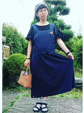 mocoさん（レディース・167cm）の夏コーディネート