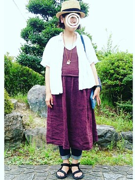 mocoさん（レディース・167cm）の夏コーディネート