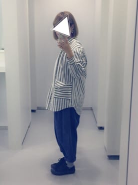 「アイテム（ボディ・ヘアケア、ブラウン系）」を使った、CHOOOooooさん（レディース・153cm）の秋コーディネート