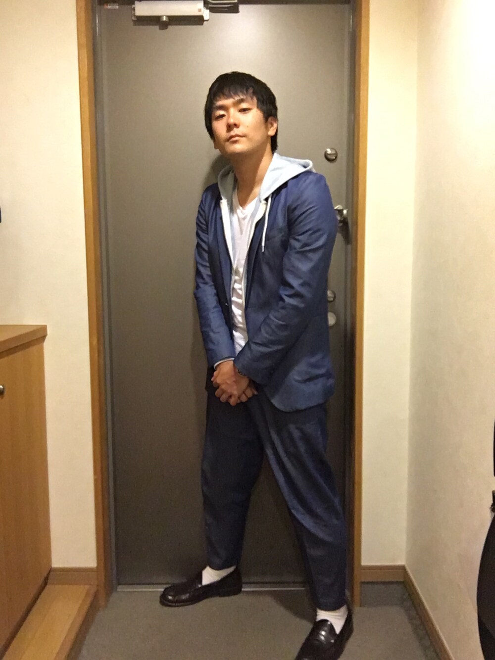 Tomoya#11さんの「デニムテーラードジャケット(HARE)（HARE）」を使ったコーディネート