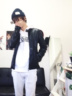 「Optimystik（オプティミスティック）のアイテム」を使った、kyouさん（メンズ・173cm）の秋コーディネート