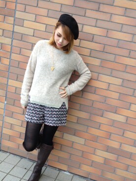 misakiさん（レディース・159cm）の秋コーディネート