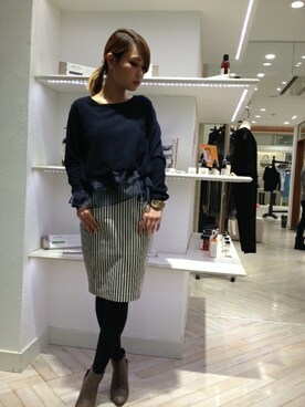 misakiさん(レディース・159cm)の冬コーディネート