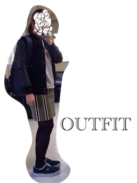 「The Herschel Supply Co. Brand（ハーシェルサプライ）のアイテム」を使った、りょうさん（レディース・157cm）の冬コーディネート