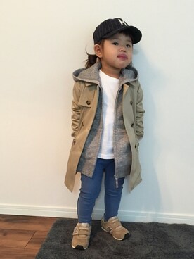 aiiiiirinさん(キッズ・90cm)の秋コーディネート