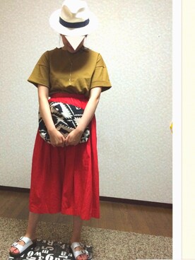 yuikaさん（レディース・162cm）の夏コーディネート