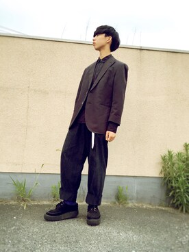「アイテム（その他シューズ）」を使った、Yackleさん（メンズ・167cm・10代）の夏コーディネート