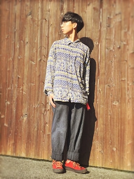 「アイテム（その他シューズ）」を使った、Yackleさん（メンズ・167cm・10代）の夏コーディネート